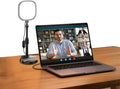 NEEWER Basics 5" Full Screen LED Ring Light with Stand for Desk Video Calls, CRI95, 10W Bi Color Edge Lit Zoom Conference Lighting for Computer Laptop Webcam Phone Streaming Recording, NL10 by Neewer