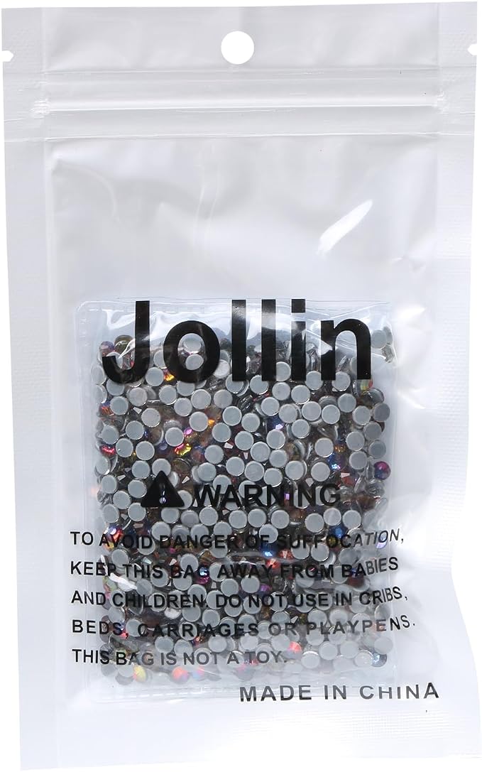 Jollin Hotfix Rhinestones Flatback Crystal Gems 4mm SS16, Blue Blaze | 1440pcs Hot Fix Crystals Glass Rhinestones for Bedazzling, Crafting, Clothes, Shoes & Accessories DIY Decoration - Image 7