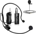 KIMAFUN Wireless Lavalier Microphone System, Wireless 2.4GHz Lapel Mics Handheld Mic 2 in 1 for Teaching, Teachers, Speech, Tour Guiding, Speaker, Amplifier, PA System, Broadcast, KM-G70(1TX1RX) by USKIMAFUN