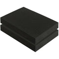 16x12x2 Inch Precut Gun Case Foam Inserts, Black Foam Padding 2 Pack | High-Density Customizable Padding for Gun Parts, Toolboxes, Camera Bags & Precision Equipment Protection by GUNTECHKIT