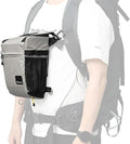 HIKEMAN Shoulder Bag Case for Camera - Outdoor Waterproof Shockproof Camera Bag,Detachable Strap for Daily Use,Travel,Cycling Climbing(Grey) by HIKEMAN