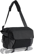 ULANZI BP11 8L Camera Sling Bag with Tripod Holder Everyday Carry | Lightweight Splash-Proof Anti-Theft Crossbody for DSLR/Mirrorless/ Laptop,Customizable Front Patch Pocket for Travel,Hiking by ulanzi