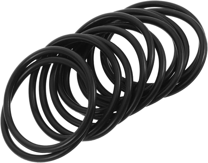 12Pcs Microphone Shock Mount Bands Elastic Anti-Vibration Rubber Rings for Condenser Microphone Holder Mic Vibration Rubber Ring Replacement for Studio Recording Broadcast Interviews by GOOHOCHY