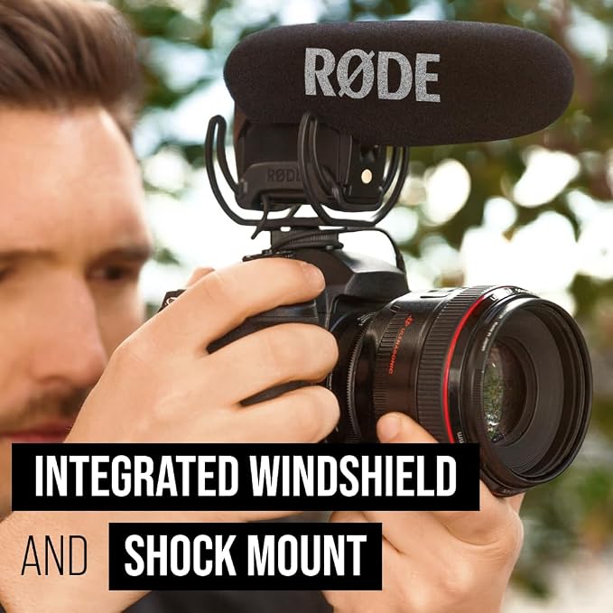 Rode VideoMic Pro R Camera-Mount Shotgun Microphone,Black - Image 7