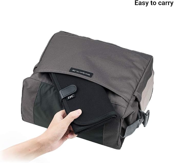 JJC 8 Pockets Lens Filter Case for Circular or Square Filters up to 82mm | Folding Filter Pouch Wallet Holder Case For 49mm 52mm 55mm 58mm 62mm 67mm 72mm 77mm 82mm Filter - Image 6