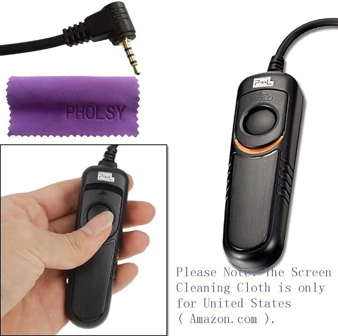 Pixel Wired Remote Shutter Release Cable L1 Compatible with Panasonic | For Panasonic Lumix S5 S5-II S5C S1 G97 G95 G91 G9 GH5 GH4 G85 G81 G80 GX8 GX7 FZ2500 FZ2000 FZ1000 FZ1000-II DMW-RSL1 etc. - Image 7