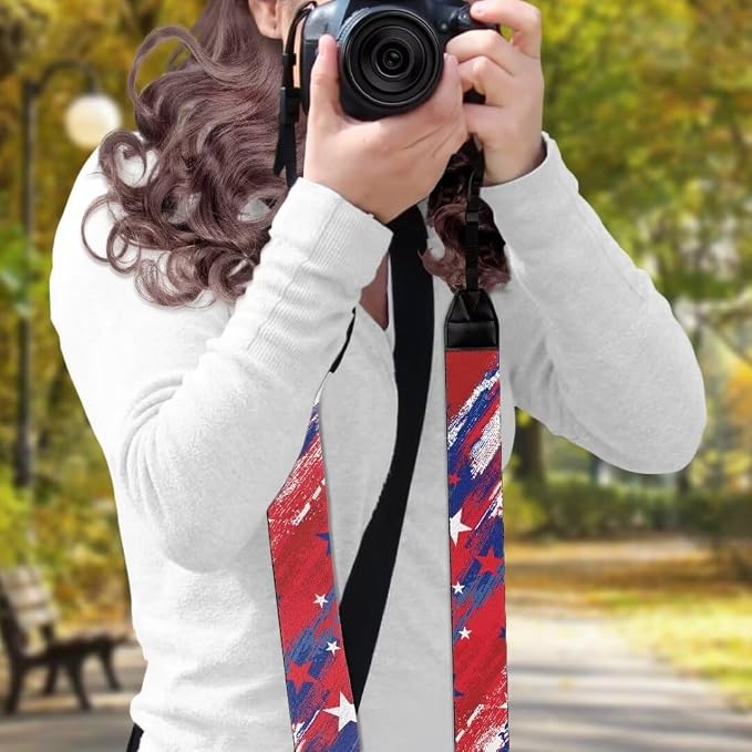 Coldinair Black Adjustable Camera Strap Universal Neck & Shoulder Soft Padded Strap for All DSLR Cameras,Binoculars - Image 3
