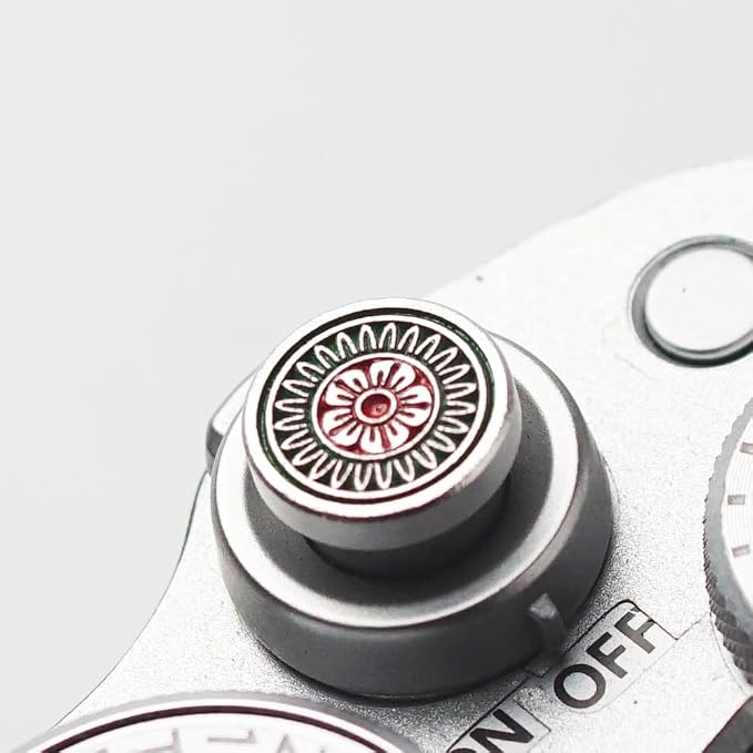Chinese Mahjong Camera Shutter Button and Camera hot Shoe Cover, Suitable for Fuji XE3/XE4/XT100/XT200/XT20/XT30/XT4/XT5/XPRO2/XPRO3/Nikon ZF (Chinese Mahjong Shutter Button) by DBZZ