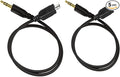 Pixel 3.5mm DC2 Off-Camera Remote Cable for Nikon Z5, Z7, Z7-II, Z6, Z6-II, D750, D780, D7500, D7200, D7100, D5600, D5300, D610, D600, D90, P7700, P7800, P950, Replaces Nikon MC-DC2 Cable（2-Pack） by QILESHI