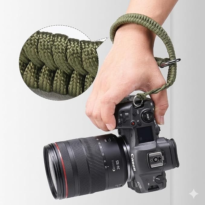 Camera Wrist Strap for Mirrorless Cameras, Quick Release Camera Wrist Strap, Camera Hand Strap with Safer Connector - Image 6