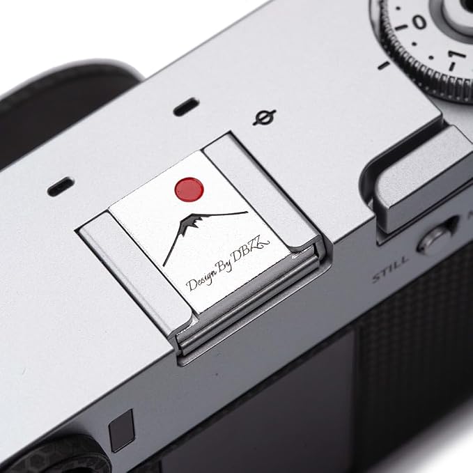 Camera Hot Shoe Cover/Shutter Button, Soft Release Button,Suitable for FUJIFILM XT5 XT4 XT3 XT30 XT20 X100V X100F XT100 X-E3 X-PRO2 X-PRO3 (Mountain-Hot Shoe Cover) - Image 3
