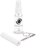 Complete Eyeglass Lens Cleaner Set | Cleans Any Lens or Screen | Repair Tool Fixes Eyeglasses, Sunglasses, and Watches | Includes Cleaning Solution, Repair Tool, and Premium Microfiber Towelette by SportsWorldVision