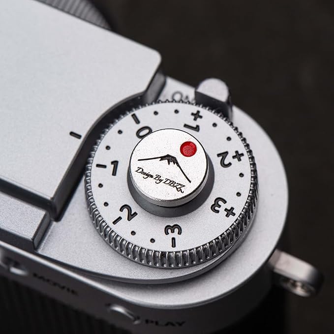 Camera Hot Shoe Cover/Shutter Button, Soft Release Button,Suitable for FUJIFILM XT5 XT4 XT3 XT30 XT20 X100V X100F XT100 X-E3 X-PRO2 X-PRO3 (Mountain-Shutter Button) - Image 6