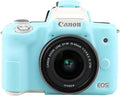 Easy Hood Camera Case for Canon EOS M50/M50 Mark II Digital Camera, Anti-Scratch Soft Silicone Case Cover Housing Protective Cover Protector Camera Body Skin Case (Blue) by EasyHood