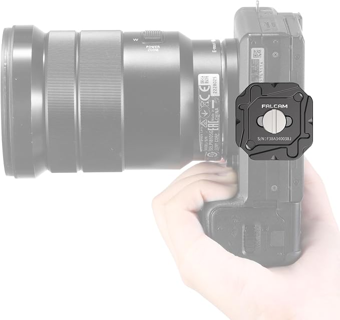 FALCAM F38 Camera Quick Release Plate Compatible with Camera Clip V3 and F38 Backpack Clip (Plate Only) - 2465 - Image 7