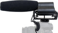 High Sensitivity Shotgun Microphone (Super Cardioid Stereo) with Windscreen & Dead Cat Wind Muff for Sony HDR-CX675 by DigitalNc
