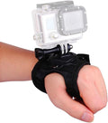 360 Degree Rotation Hand Strap Mount Wrist Strap Belt Compatible with GoPro HERO11 10 9 8 7/AKASO EK7000/Brave 4 8 7 LE/V50X/V50/Dragon Touch/VEMONT/WOLFANG/HLS/Exprotrek/Surfola/Jadfezy | Compatible with GoPro Hero 13 12 11 10 9 8 7/AKASO EK7000/Brave... by VVHOOY