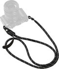 SMALLRIG Rope Camera Neck Shoulder Strap, Adjustable Braided Shoulder Strap with O-Ring and Leather Pad by SmallRig