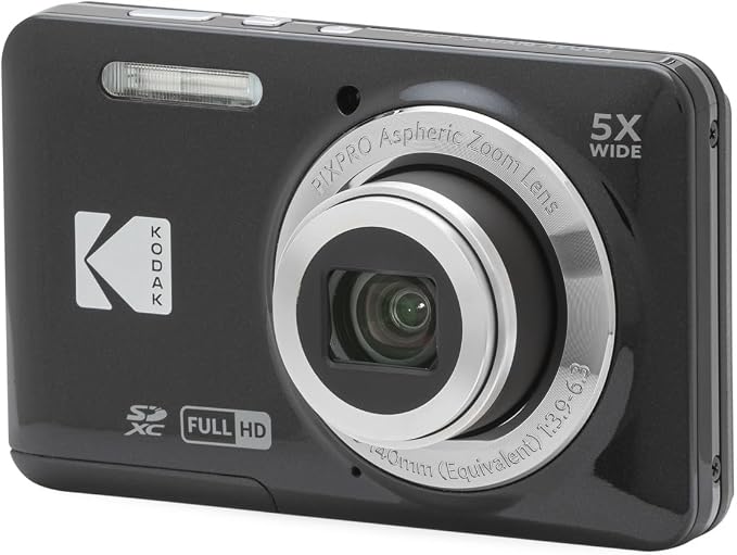 Kodak PIXPRO FZ55 Digital Camera (Black) + Black Point & Shoot Camera Case + 64GB SD Memory Card + Tri-fold Memory Card Wallet + Hi-Speed SD USB Card Reader + More! - Image 6