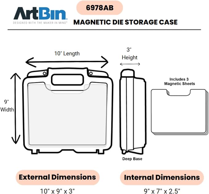 Art Bin Magnetic Die Storage Case 6978AB - Image 2