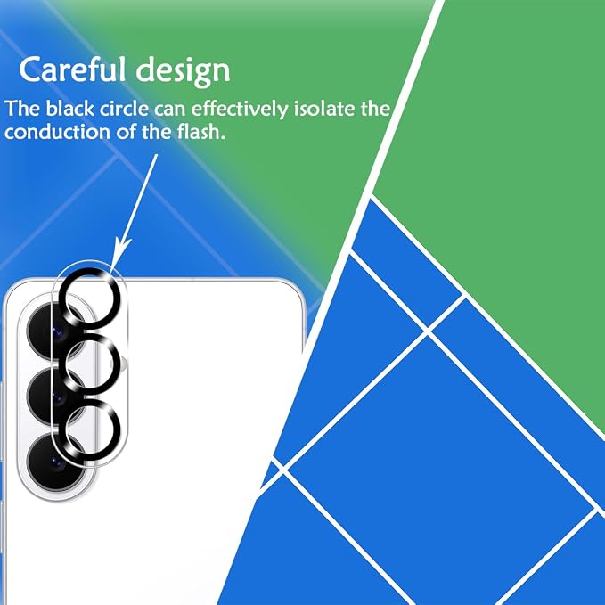 BIGFACE Galaxy S26 Tempered Glass Screen Protector + Camera Lens Protector [ 2 + 2 Pack ][Case Friendly] [Anti-Scratch] [Ultrasonic Fingerprint Unlock] Clear HD Protective Film for Samsung Galaxy S26 - Image 4