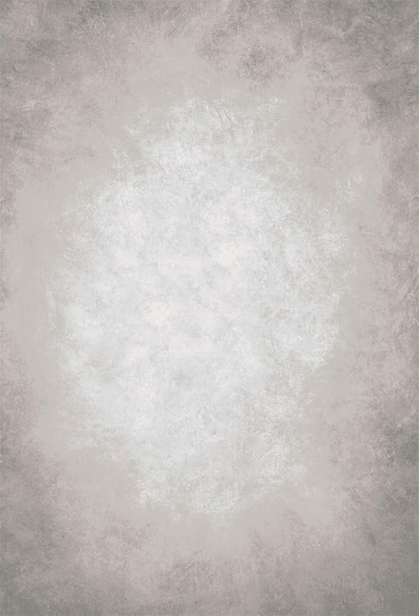 8x10ft Grey Portrait Photography Backdrops Solid Texture Abstract Photo Background for Photoshoot - Image 3