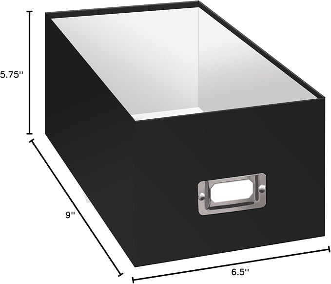 Pioneer Photo Albums BCD-1/BLK BCD-1BLK CD/DVD Storage Box, Black - Image 2