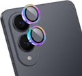 Camera Lens Protector for Samsung Galaxy S25 Edge,1 Pack | Tempered Metal Glass Camera Cover, HD Clear Anti-Scratch Lens Screen Protector Film,Case Friendly,Colorful Titanium by Unknown