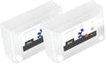 Filexec Products 3 x 5 Inches Index Card Case, Clear, Pack of 2 (50306-20233) by FilexecProducts