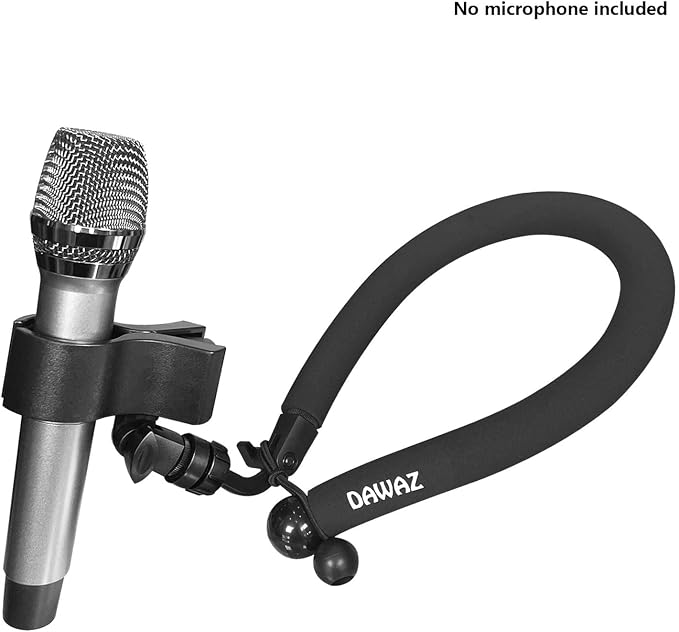 Microphone Neck Holder, Hands-Free Microphone Stand for Live Streaming, Hosting, Singing & Dancing, Magic Shows, Public Speaking - Image 4