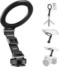 NEEWER Magnetic Tripod Phone Mount Cold Shoe Adapter, Aluminum Compact Lightweight Portable Phone Holder Attachment for Camera, Compatible with MagSafe iPhone Samsung Android Video Recording, CA163 by Neewer