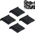 4PCS Camera Hot Shoe Cover for Fujifilm X-T30 III II XM5 X100VI XS20-Black | Camera Hotshoe Protector Cap, for Fujifilm XH2 XH2S XT20 XT4 XS10 X-Pro3 X-Pro2 XE2S XT200 XT100 GFX 100RF 100 II GFX100S II by JJC