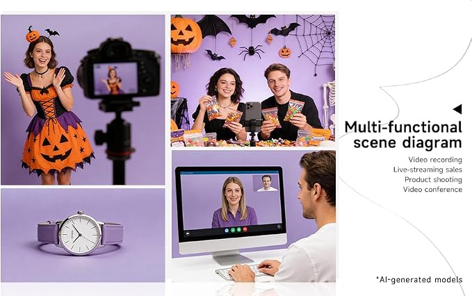 YSKE-Seamless Purple Paper Backdrop Roll for Photography,Photo Background,and Photoshoot Cover–Roll of Paper with Backdrop Cover for Background Stand,Thick Anti-Wrinkle Matte(106.9''x36' Purple) - Image 8