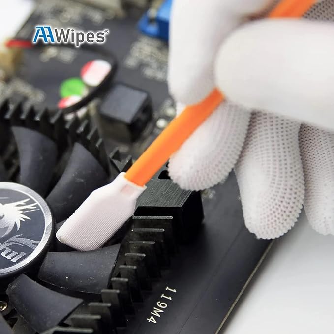 AAwipes Cleaning Swab Kit - Microfiber Knitted Polyester Sticks (5 Type) Lint Free for Printer, Gun, Optics Lens, Camera, Arts and Crafts, Automotive Detailing (FA501) - Image 5