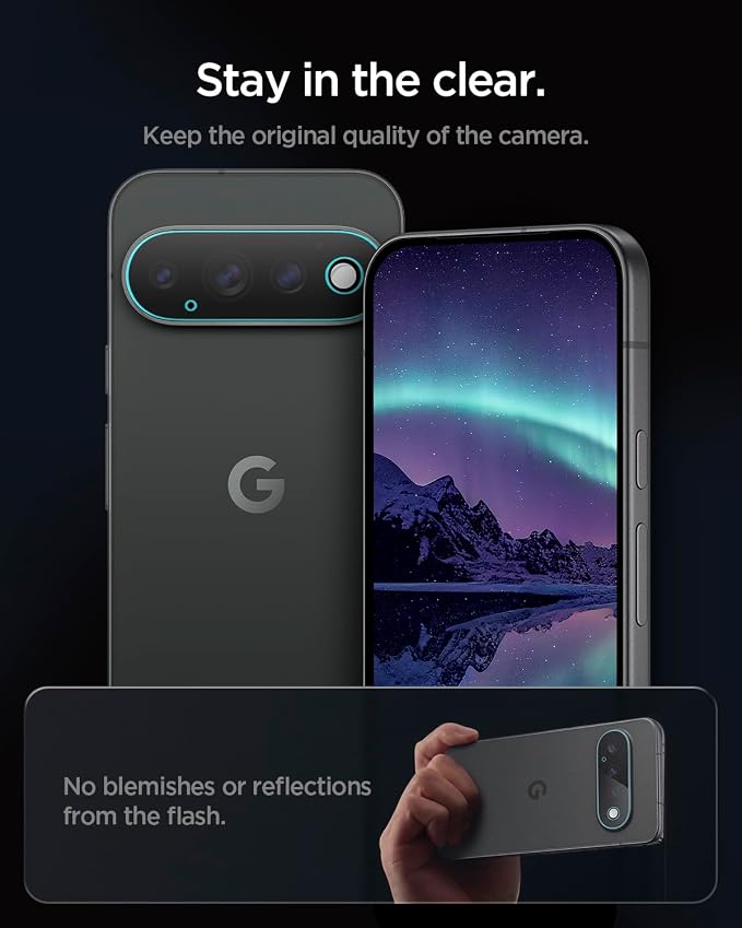 Spigen Glas.tR EZ FIT Pro Optik Camera Lens Protector for Pixel 11 Pro - Image 6