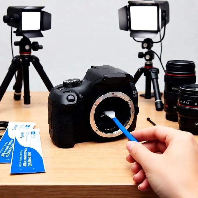Dry APS-C Sensor Cleaning Swabs (CCD/CMOS), 20pcs 16mm DSLR or SLR Mirrorless Digital Camera Cleaning kit (No senrsor Cleaning Solution) | Vacuum-Sealed Dry Swabs for CCD/CMOS SLR Mirrorless & Digital Cameras, DSLR Camerra Cleaning Swab, Reduce dust po... - Image 6