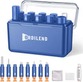 iPhone Cleaning Kit for Charging Port Cleaner AirPod Phone, Dark Blue | Multi-Tool, iPhone Cleaner, Repair Lightning Cable USB C Speaker Charger iPad Connector, Compact Portable, with Storage Case by Ordilend