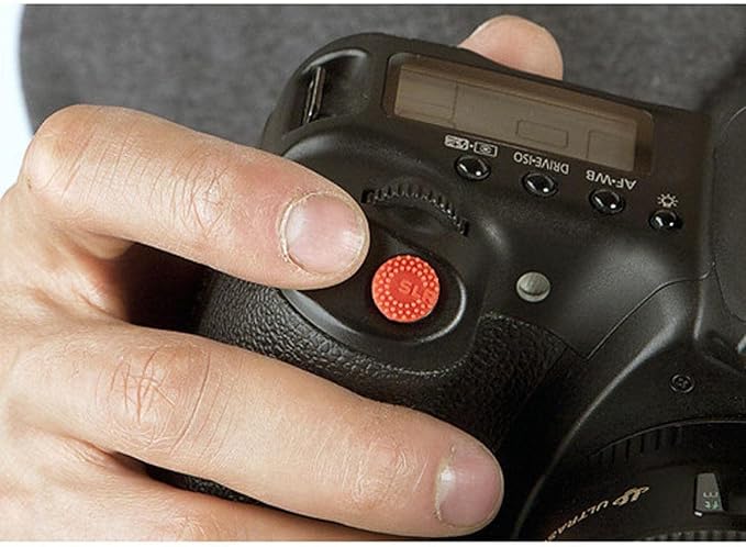 ProDot Shutter Button Upgrade (Red. 2 Pack). Soft Shutter Release Button Alternative - Image 2
