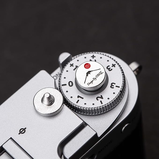 Camera Hot Shoe Cover/Shutter Button, Soft Release Button,Suitable for FUJIFILM XT5 XT4 XT3 XT30 XT20 X100V X100F XT100 X-E3 X-PRO2 X-PRO3 (Mountain-Shutter Button) - Image 4
