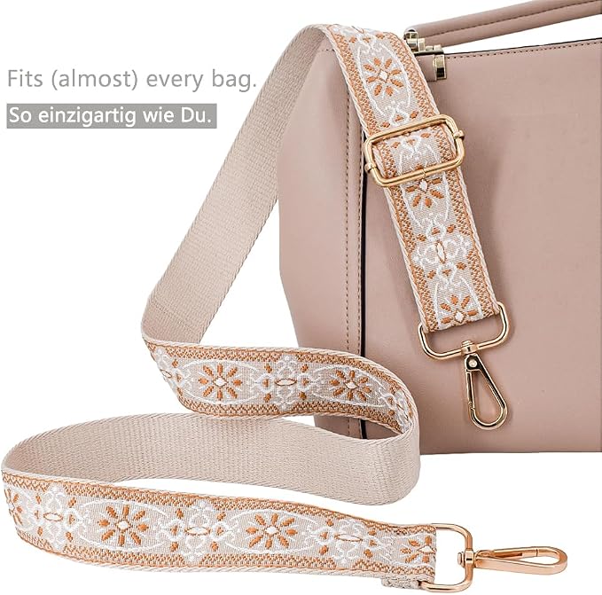 Replacement Purse Strap Shoulder Strap Adjustable Crossbody Strap for Women Crossbody Wide Shoulder Bag - Image 4