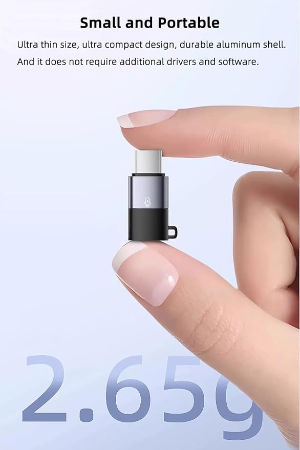 AreMe 2 Pack USB C to Lavalier Microphone Adapter, Black+Grey | Not for Headphone/Data, Type C Male Converter for Wireless Lavalier Microphone, iPhone 17/16/15 Series, iPad Pro/Air - Image 5