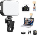 Ulanzi VL100X Selfie Light, Mini Clip LED Light Panel for Phone Bi-Color | 2500-6500K, Dimmable, with 4 Cold Shoe, 2000mAh Battery Typ-c Charge, for iPhone Laptop/Tablet/Camera, Video Conference Vlog by ulanzi