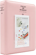 Ablus 64 Pockets Photo Album for Fujifilm Instax Mini 11 90 70 50S 26 25 9 8 8+ 7S Instant Camera, Polaroid Snap Z2300 PIC-300P Film & Kpop Photocards (Pink 2) by Ablus