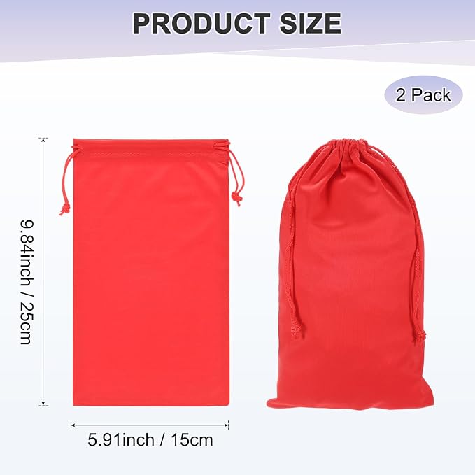 M METERXITY Ski Goggle Bag, Soft Microfiber Pouch Protective Storage Bags Case with Drawstring for Snow Goggles/Camera Lenses - Image 3