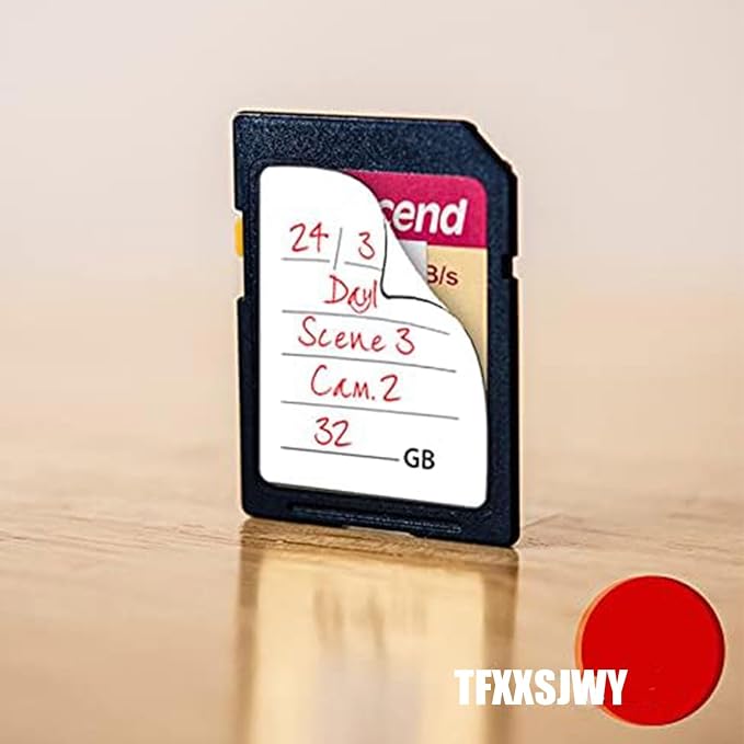 (120 Count) SD Card Labels Flash Drive Labels Stickers with 6 Free SD Card Cases & Container Multi-use Writable & Removable Stick-On Camera Memory Card Labels - Image 3