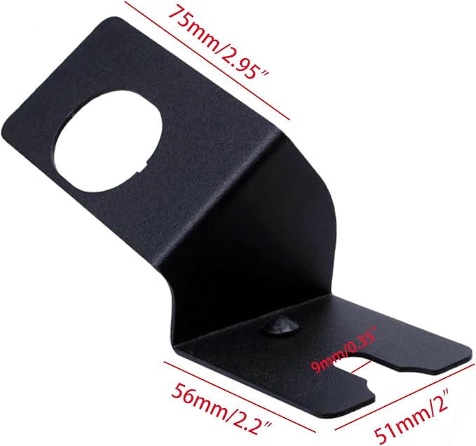 Microphone Radio Walkie Talkie Holder Bracket Mount for Cobra 75WXST CB Radios for Wrangler JL 2018+ - Image 2