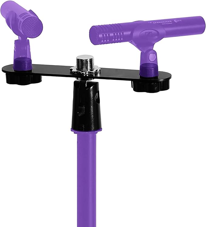 OnStage On-Stage MY500 Stereo Microphone Bar, Black - Image 2