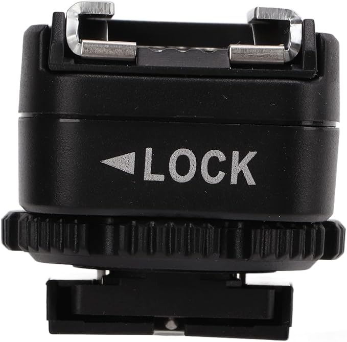 Hot Shoe Adapter, with Extra PC Sync Connection Port, Hotshoe Adapter, for A73 A9 Series Camera to for Flash - Image 2