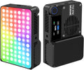 Amaran Ace 25c RGBWW LED Video Light Pocket Creator Light | 32W Boost Mode, 2300K-10000K RGBWW, 1171 Lux Output at 5600K, 4500mAh Battery, USB-C PD Fast Charging, Charcoal by amaran