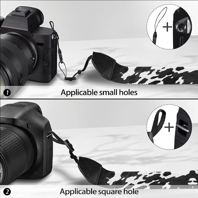 Coldinair Black Adjustable Camera Strap Universal Neck & Shoulder Soft Padded Strap for All DSLR Cameras,Binoculars - Image 5